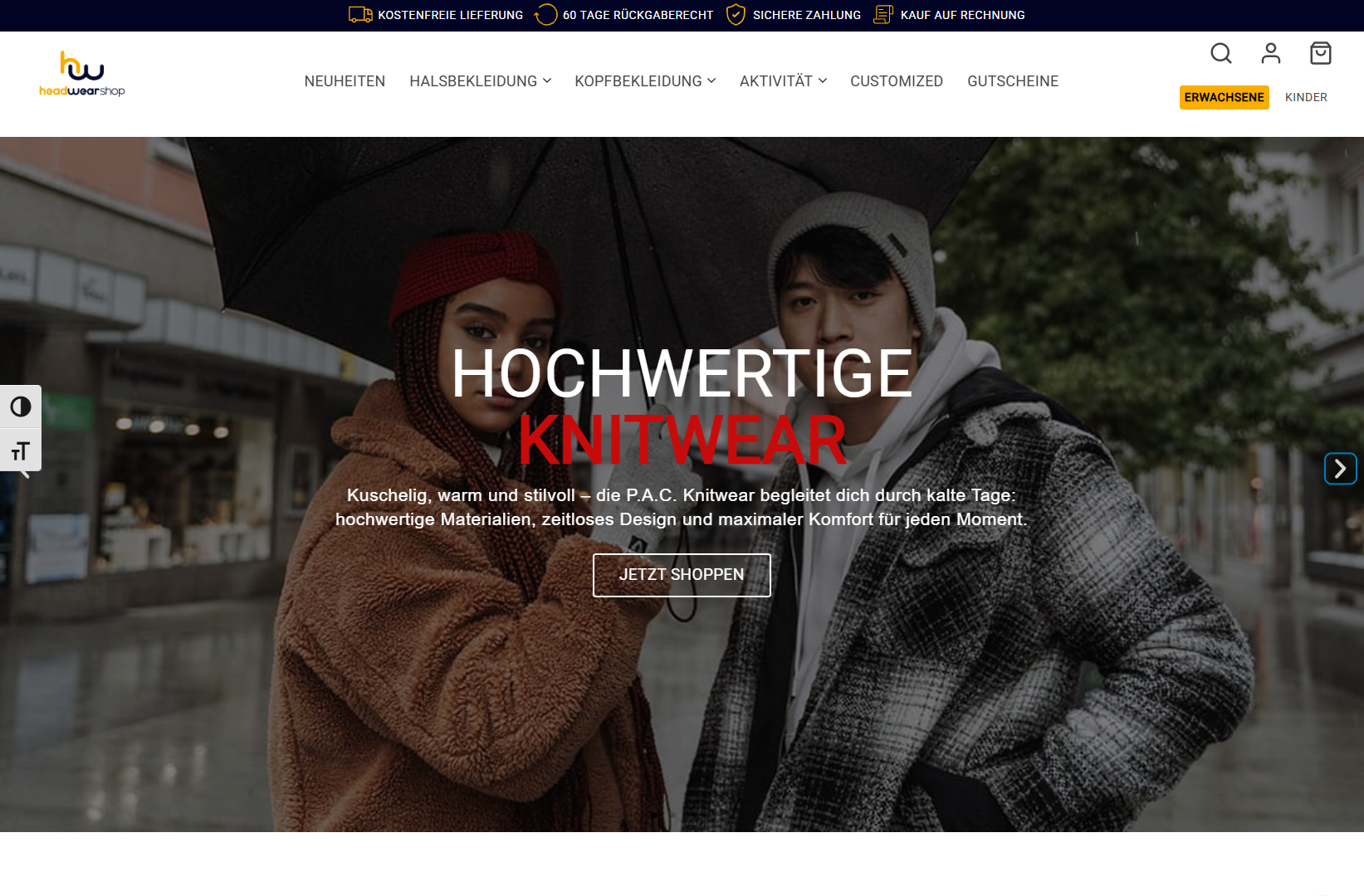 Shop Optimierung Screenshot